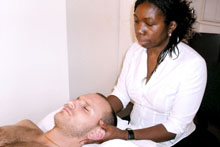 Cranial Osteopathy is a much more subtle approach which can be applied to any part of the body.
