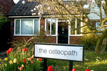 The Osteopath in Stansted, near Bishops Stortford.
